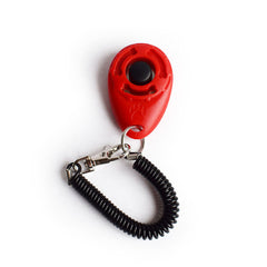 Adjustable Dog Training Clicker with Keychain
