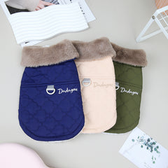 Cotton Coat Pet Vest for Small Dogs in Winter