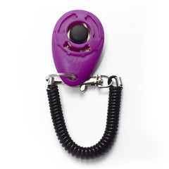 Adjustable Dog Training Clicker with Keychain