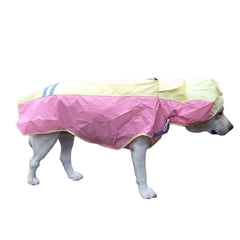 Dog Raincoat with Reflective Strips for Pets