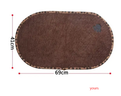 Food Mat, Non-Slip & Washable for Dogs