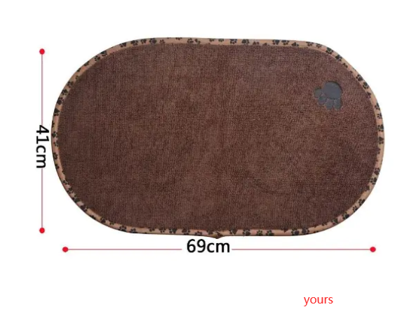 Food Mat, Non-Slip & Washable for Dogs
