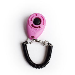 Adjustable Dog Training Clicker with Keychain