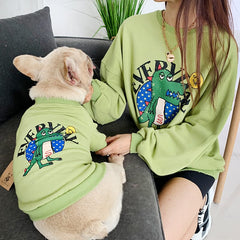 Pet Parent-Child Outfits Better Than Panda Apparel