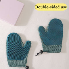 Massage Gloves and Pet Hair Removal Brushes