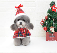 Christmas Red Knitted Turtleneck Dog Sweater
