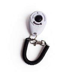 Adjustable Dog Training Clicker with Keychain