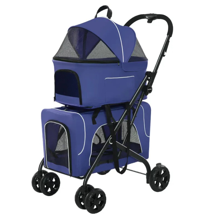 Small Dog Lightweight Folding Dog Trolley