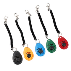 Adjustable Dog Training Clicker with Keychain