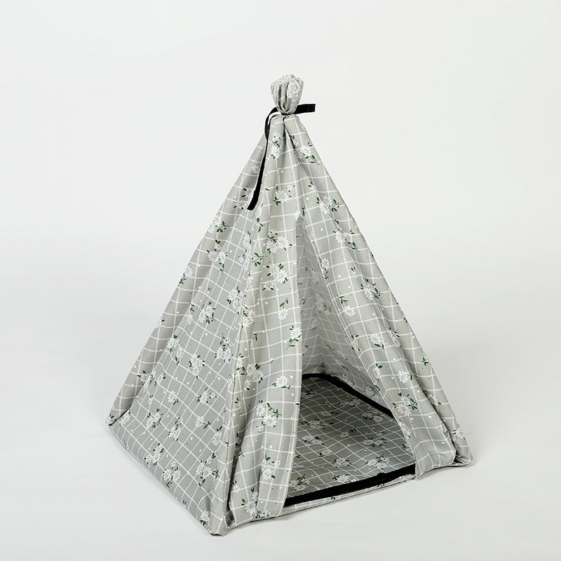 Folding Tent Dog House with Mosquito Netting