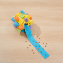 Dog Sniffing Puzzle Ball