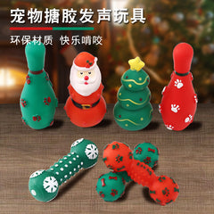 Christmas Dog Toys - Durable Chew and Squeak