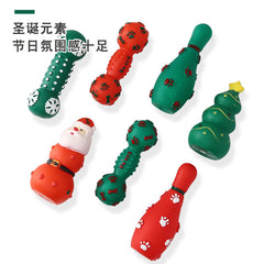 Christmas Dog Toys - Durable Chew and Squeak