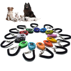 Adjustable Dog Training Clicker with Keychain