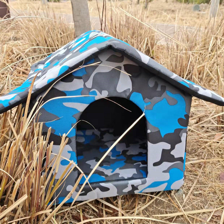 Waterproof Oxford Cloth Outdoor Dog Kennel