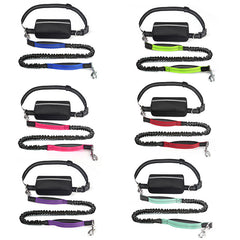 Cross-Border Pet Running Waist Bag with Leash