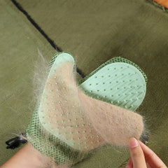 Massage Gloves and Pet Hair Removal Brushes