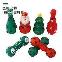 Christmas Dog Toys - Durable Chew and Squeak