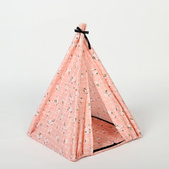 Folding Tent Dog House with Mosquito Netting